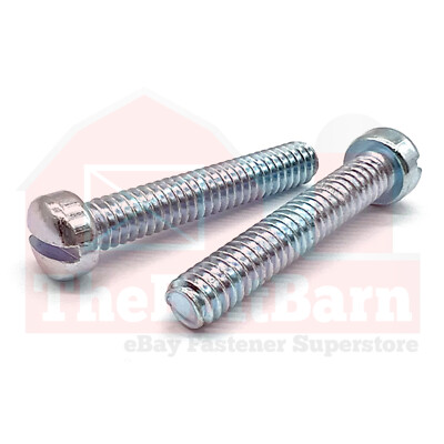 #ad #ad #10 32 Slotted Fillister Head Machine Screws Zinc Clear Choose Length amp; Qty $86.96