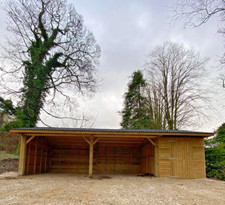 12ft x 34ft carport/workshop, OSB roof lined , Storage, 25mm Redwood T&G ShipLap