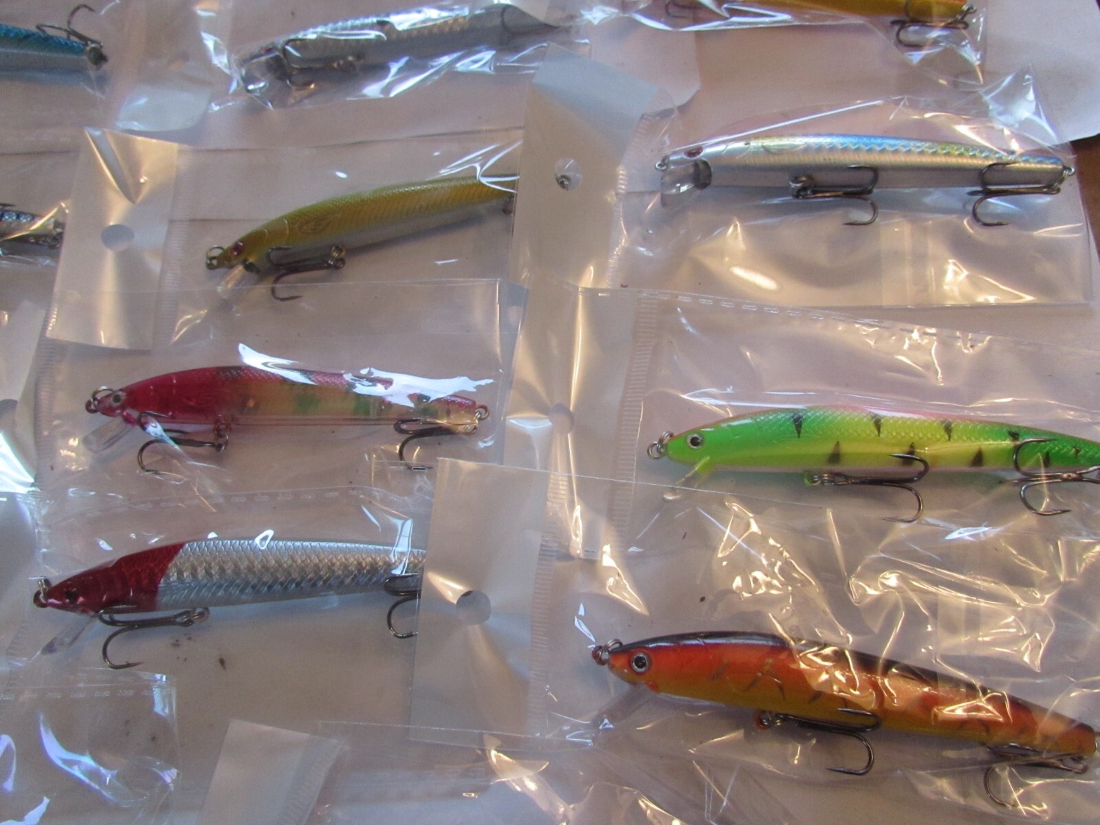 20 new rapala style larger salmon pike fishing lure plugs crankbaits rattlers - Image 7