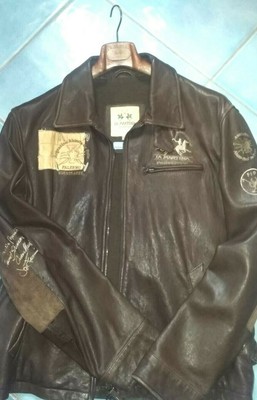 LA MARTINA GIACCA/GIUBOTTO100% vera pelle DA uomo In marrone taglia XXL |  eBay