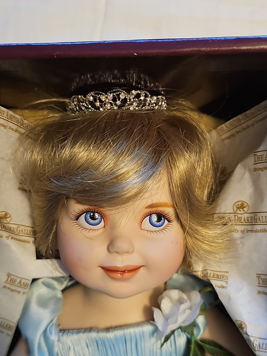 RARE The Franklin Mint Princess Diana Portrait Baby Doll Porcelain