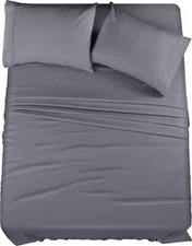 Sabanas Juego De Ropa Para Cama Queen Size 4 Piezas Set Fundas Almohadas