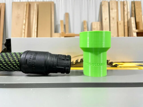 Adaptateur de tuyau 27 mm pour scie à table Bosch, compatible avec tuyau Festool 27 mm - 2 1/4 - Photo 2/2
