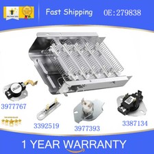 For Whirlpool Maytag Centennial Kenmore 8565582 Dryer Heating Element Kit 279838