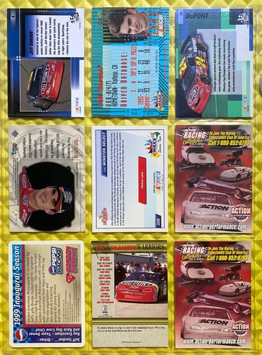 Nascar Auto Racing Cup Series Trading Cards Variety of Drivers, Series and Years - Picture 42 of 255