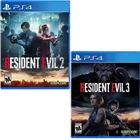 Resident Evil 2 + 3 PS4 Brand New Game Bundle (Survival Horror)
