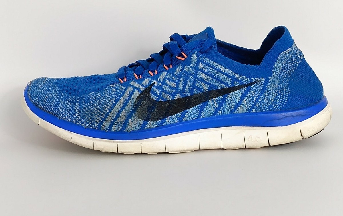 NIKE◆Easy Run Top Photo Blue/L/ポリエステル/BLU/BV8042-406 Nike Free 4.0 Flyknit Women's Sz 8 Running Shoes Racer Blue