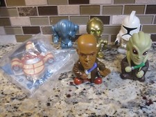 2005 Star Wars Episode III Burger King Kids Meal Toys Lot of 6 new  used