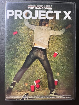 * Project X - Todd Phillips - Thomas Mann - Warner Bros. - Very Good DVD