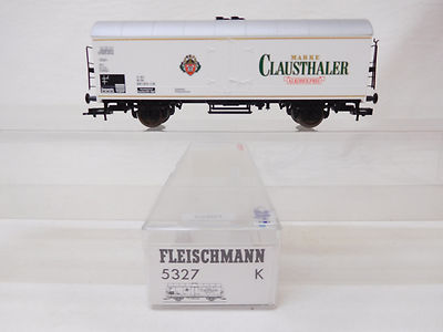 MES-55507	Fleischmann 5327 K H0 Güterwagen DB Clausthaler sehr guter Zustand