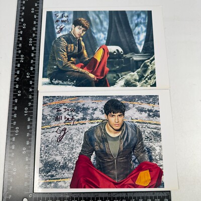 Cameron Cuffe Krypton 2x Autogramm signed Fotos