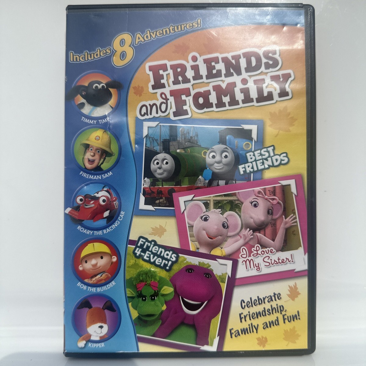 Friends& Family Barney, Bob, Thomas& 8 Adventures Favorite