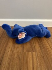 Ty Beanie Buddy Peanut The Elephant - Royal Blue