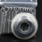 Ligature Tie & Power Chain Dental Orthodontics Elastic Bands Brace Silver/Gray
