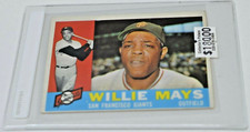 WILLIE MAYS SAN FRANCISCO GIANTS OUTFIELD 1960 TOPPS BASEBALL CARD #200