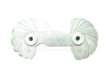 Shars 7.5 - 15mm Radius Gage 32 Leaves Gages for Machinist New !