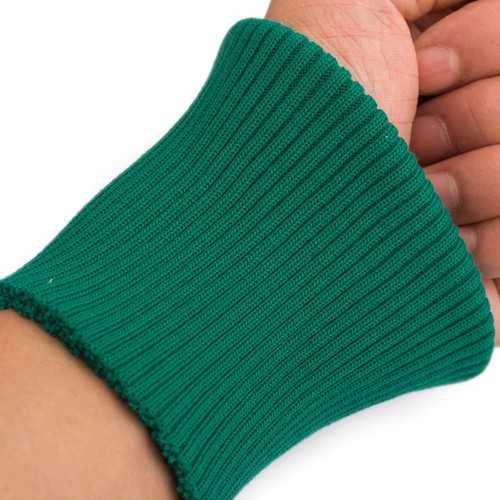 1 Pair Leg Opening Cuffs Ribbed Trims Fabric Knitted Rib Stretch Tape Polyester - Picture 41 of 43