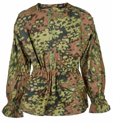WW2 WWII German Elite M42 Oak Leaf Reversible Camouflage Smock Size S-2XL STOCK - Picture 2 of 7