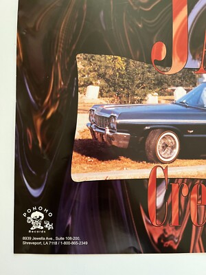 Jako Creepshow Rare Southern Rap Promo Poster Flyer CD Tape G Funk 