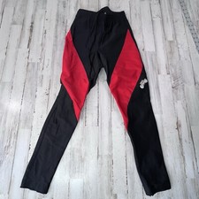 Hot Chillys Youth Winter Athletic Pants Black With Red Size S