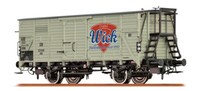 Brawa 49765 H0 Gedeckter GüTerwagen G10 Wick Db Ep Iii Neuheit 2019 Ovp~