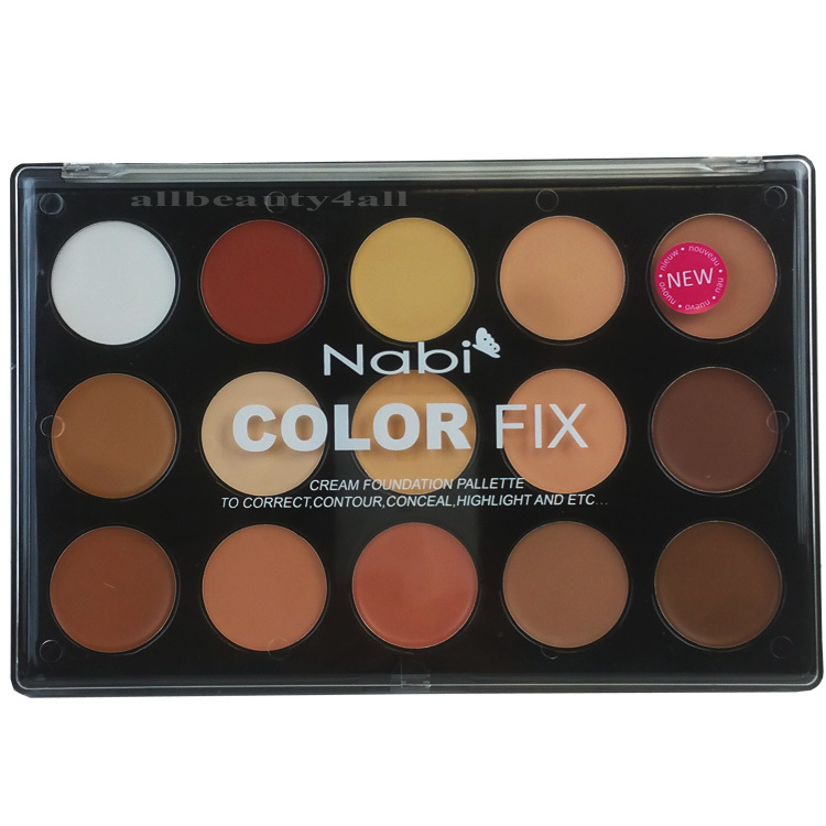 nabi Color Fix Cream Type Conceal & Contour Palette 100 Authentic 15 ...