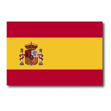 Spain Spanish Flag Car Magnet Decal - 4 x 6 Heavy Duty for Car Truck SUV