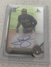 2022 Bowman Chrome Branlyn Jaraba #CPA-BJ Autographs A2