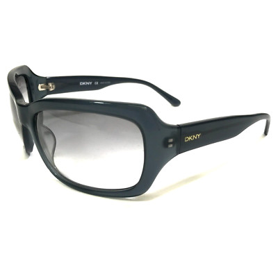 DKNY Sunglasses DY4008 3038/11 Matte Dark Gray Frames with Gray Gradient Lenses