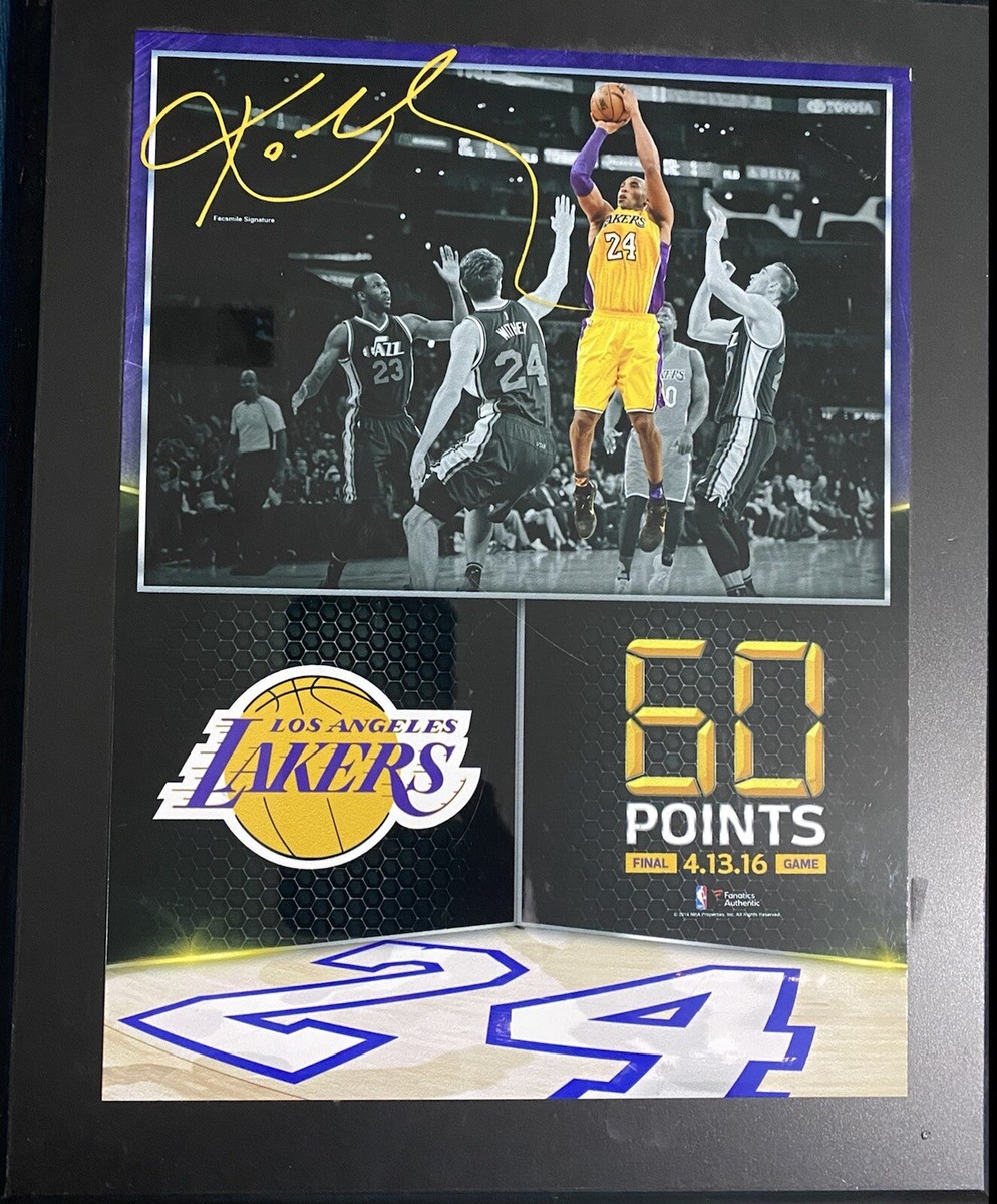 Kobe Bryant Los Angeles Lakers X 13