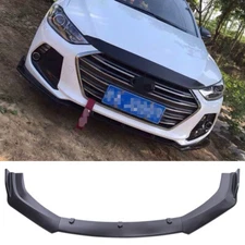 For Hyundai Elantra Coupe GT Front Bumper Lip Chin Spoiler Splitter Matte Black