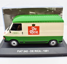IXO Fiat 242 Van Advertising Vehicles 1:43 Collection De Rica Multicolor