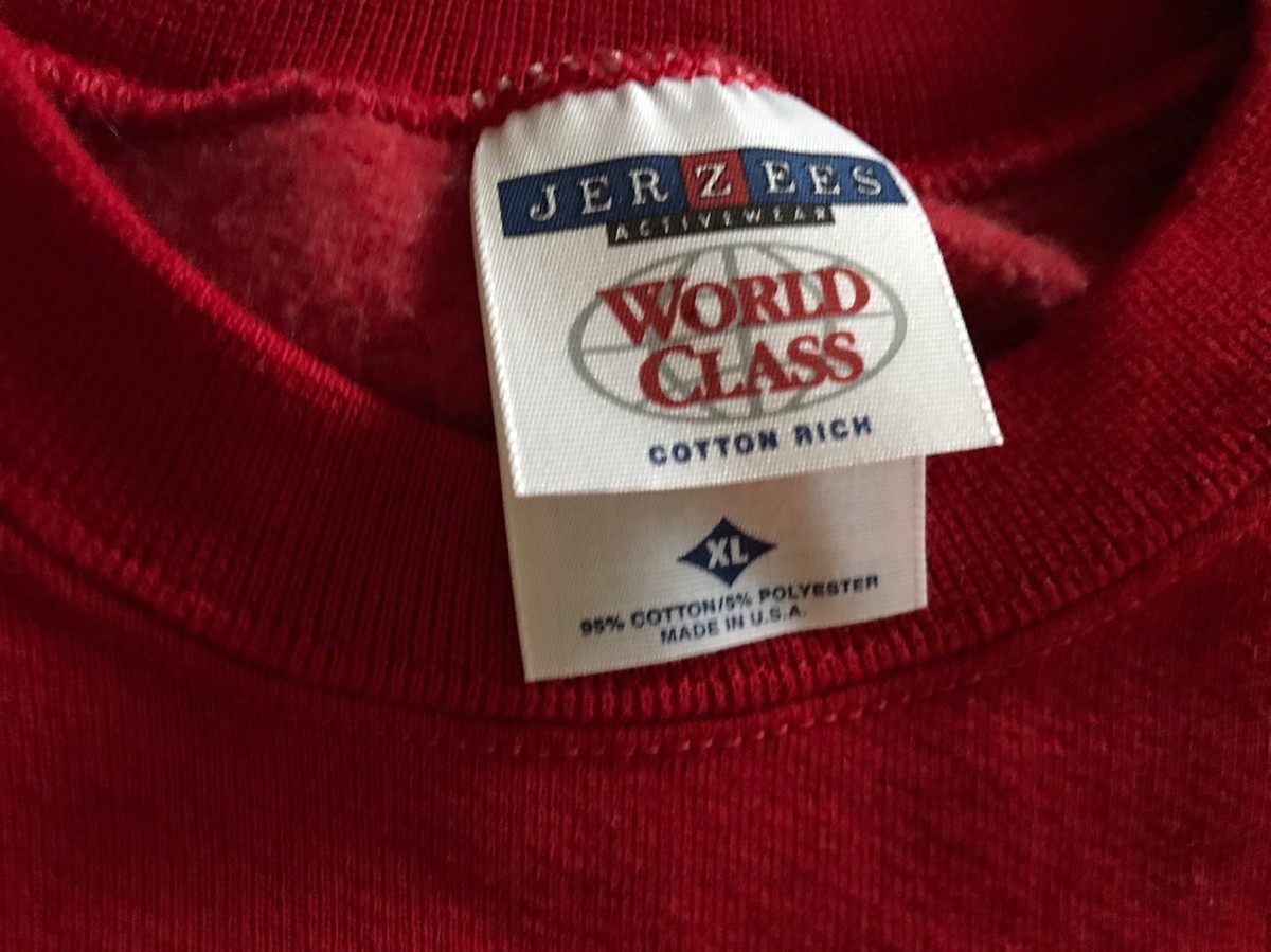 Jerzees Cotton Rich (95%) Sweatshirt Vintage Made In USA New Jerzees Cotton Rich (95%) Sweatshirt Vintage Made In USA New