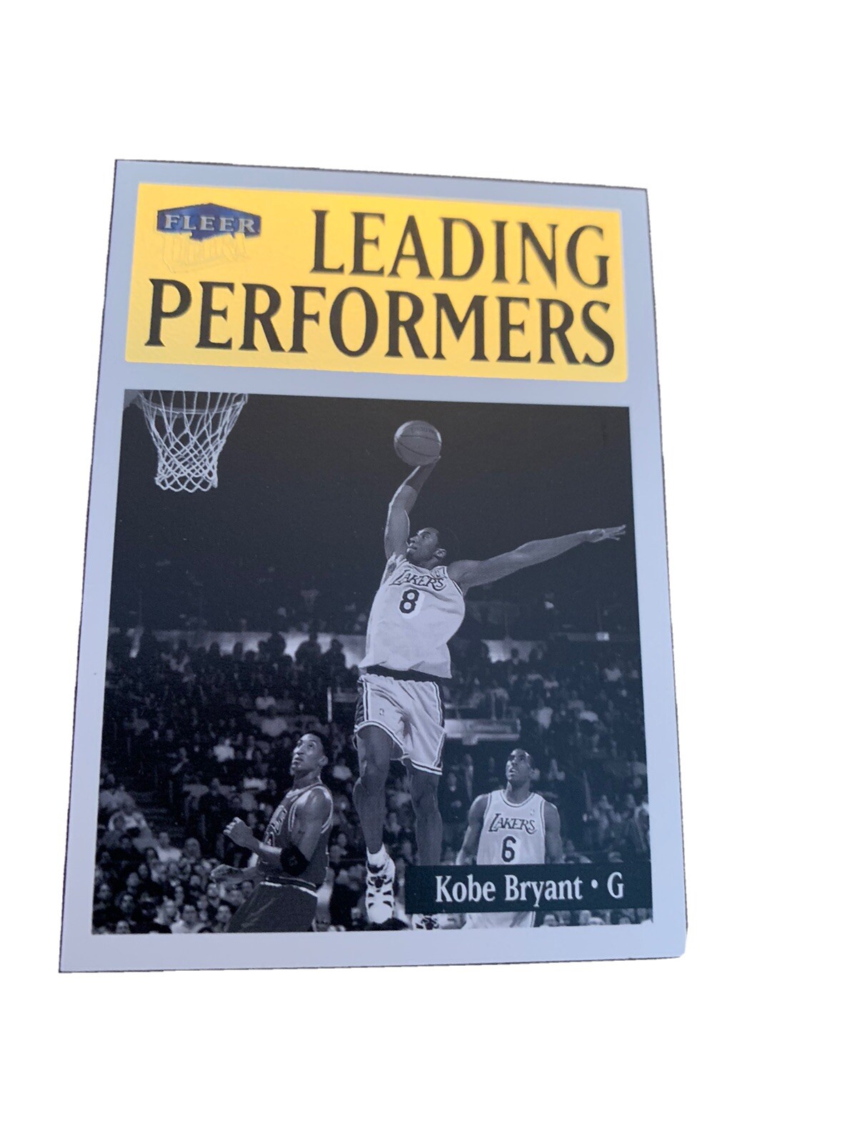 98-99 Fleer Ultra Leading Performers Kobe Bryant Los Angeles Lakers #3 of 15 LP