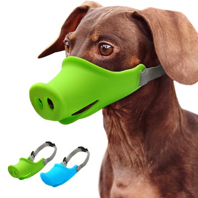 LUCKYPAW Hundemaulkorb Aus Weichem Netz – Atmungsaktiv, Verstellbar, Für Kleine Bis Große Hunde, Mit O-Ring
