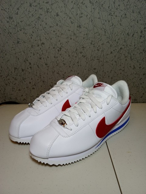 Nike Cortez Basic White Varsity Red 