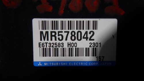 02 MITSUBISHI MONTERO SPORT Engine Control Module MR578042 - Bild 2 von 6