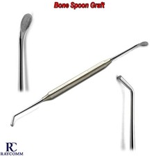Bone Spoon Graft Packer Plugger Bone Grafting Implant Scoop Dental Instruments