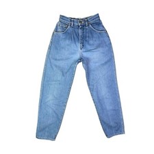 Vintage Lee 25" Waist Blue Jeans Union Made in USA 100 Cotton Hemmed 27" Ins.