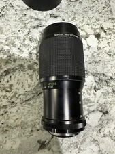 vivitar 80-200mm Camera Lense With Hard Case Untested No: 28123897