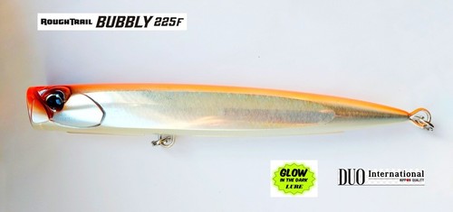 DUO Rough Trail Bubbly 225F Popper Gros Gibier Pêche Leurre, Thon, Gt, Trevally - Photo 7/17