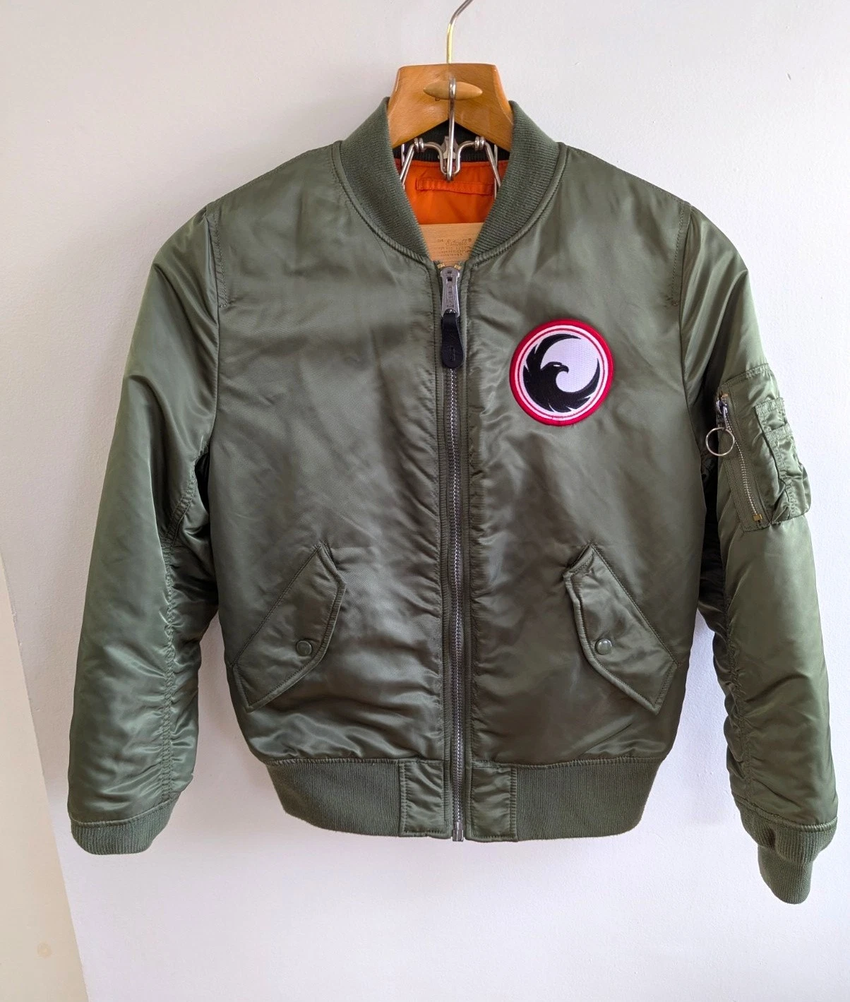 Alpha Industries MA-1 Bomber Jacket - USA Network COLONY Promo Gift - Men's M image 1