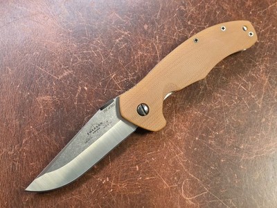 Emerson Knives Swordfish SF Signature Series - Custom Honey Contoured G10 Scales