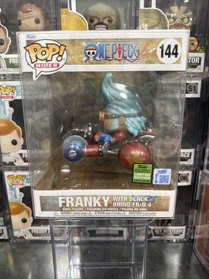 Funko Pop! Rides One Piece Franky with Black Rhino FR-U 4 #144