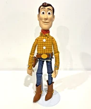 DISNEY PIXAR TOY STORY SHERIFF WOODY 15” PLUSH DOLL ACTION FIGURE THINKWAY TOYS