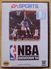 NBA Showdown '94 - Sega Genesis EA Sports - Cartridge In Box With Manual
