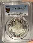 1885 $1 PCGS MS 64 PL Proof Like Morgan Silver Dollar