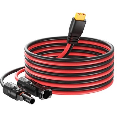 XT60 Charge Adapter Extension Cable Wire for Solar Panel Battery 10FT 12AWG New