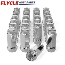 24 Chrome 14x1.5 Bulge Acorn Lug Nuts 1.78 For Chevy Gmc Silverado Sierra 1500 24 Chrome 14x1.5 Bulge Acorn Lug Nuts 1.78 For Chevy Gmc Silverado Sierra 1500