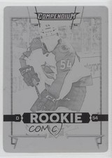 2017 Upper Deck Compendium Rookies Printing Plate Black 1/1 Anton Lindholm 0zu